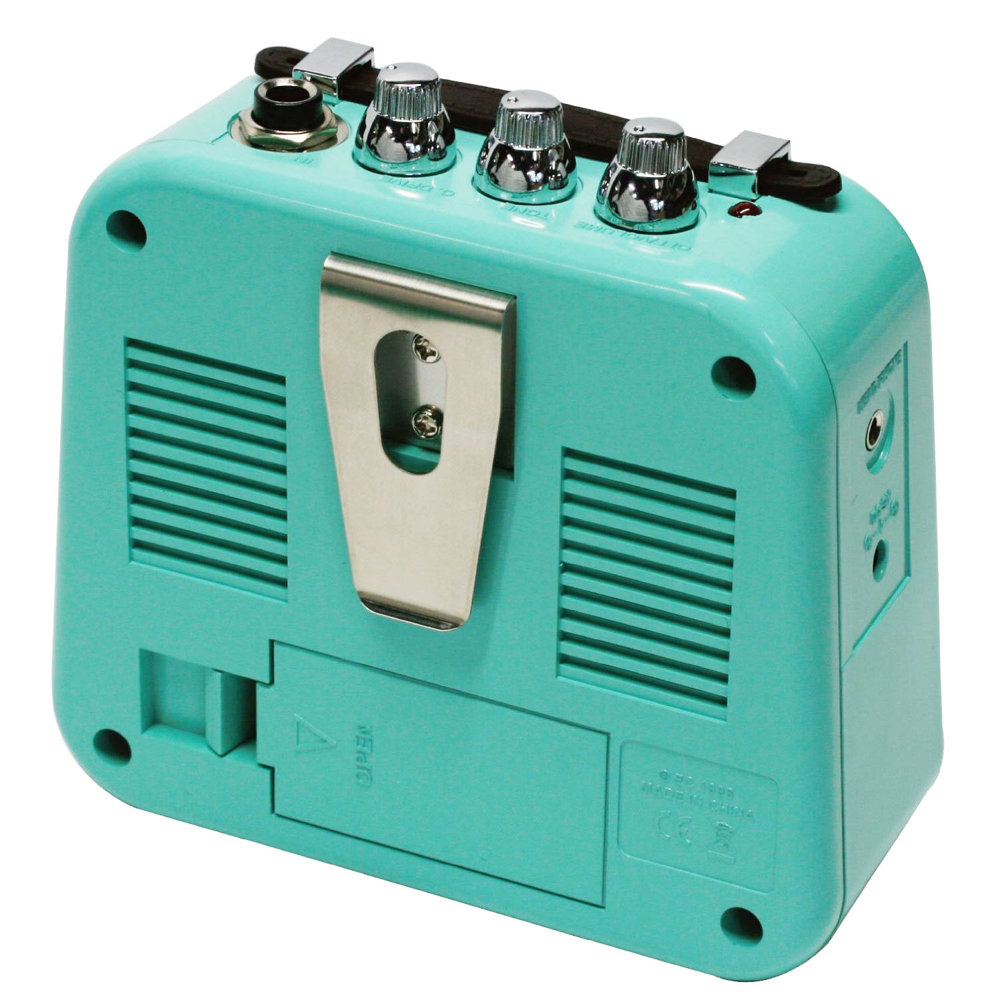 Danelectro N-10 AQUA Honey Tone 小型ギターアンプ 背面