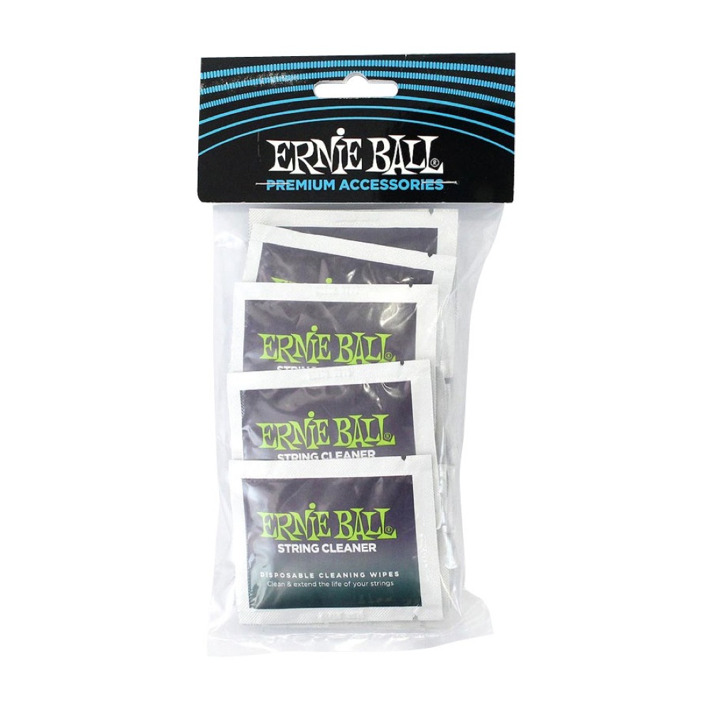 ERNIE BALL WONDER WIPES STRING CLEANER×20枚入 ストリング クリーナー＆プロテクタント