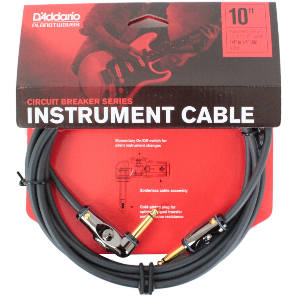 Planet Waves by D'Addario PW-AGRA-10 3m SL ギター用シールドケーブル