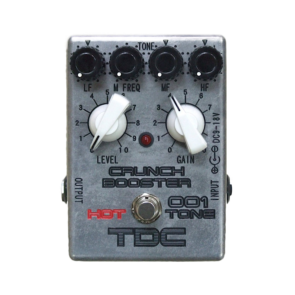 TDC TDC-001 CRUNCH BOOSTER HOT TONE ブースター