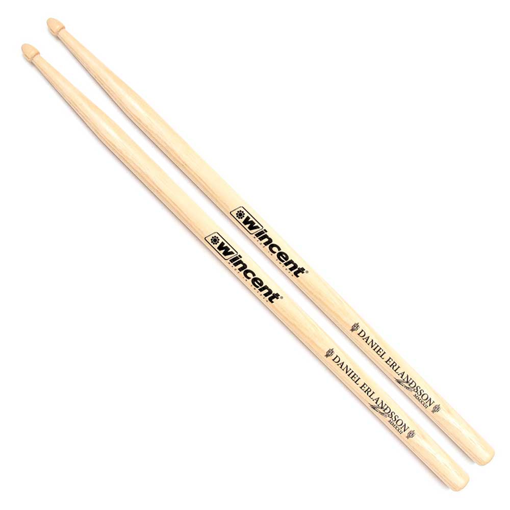 【1ペア】 Wincent ウィンセント W-DES ダニエル・アーランドソンモデル ドラムスティック ヒッコリー