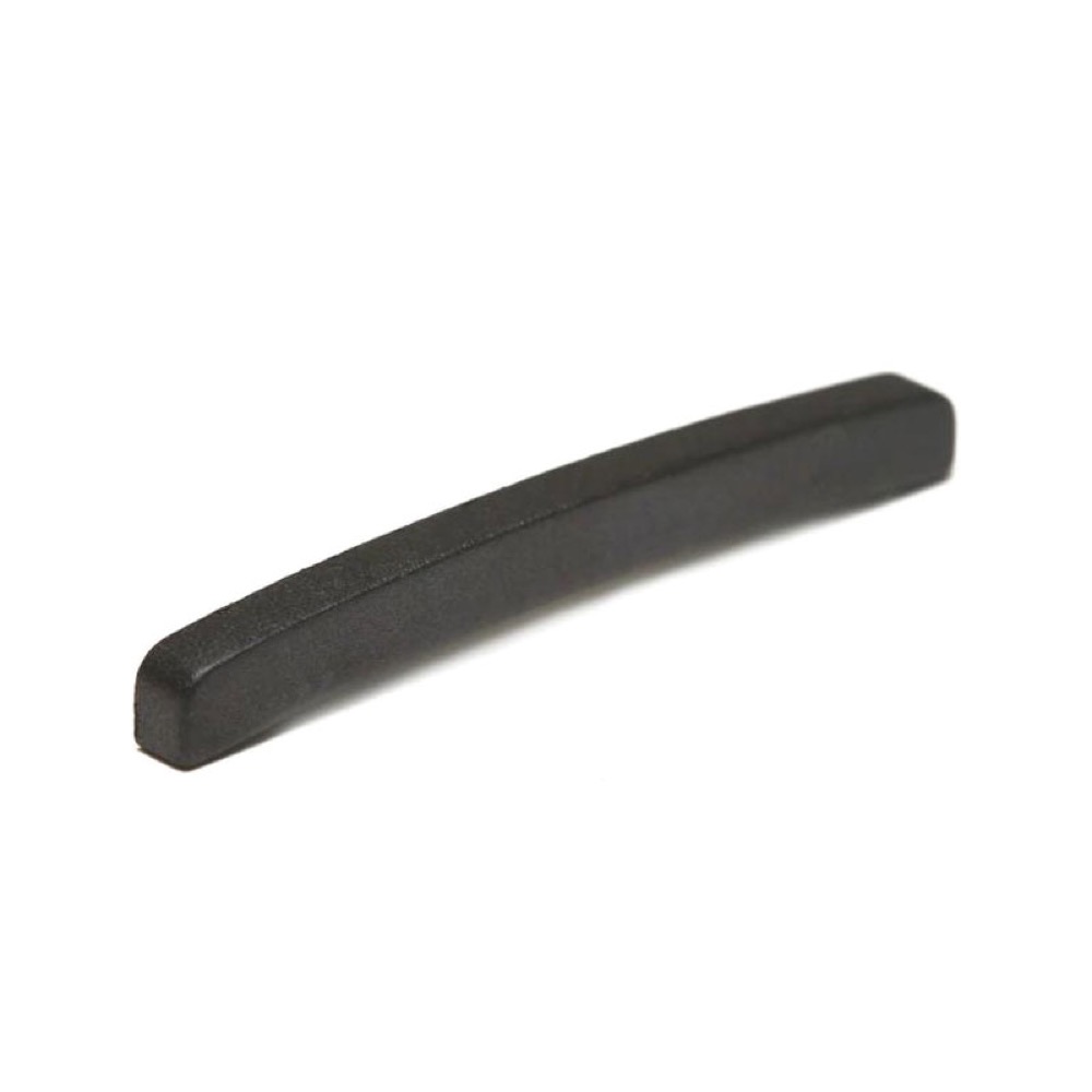 GRAPH TECH PT-1000-00 BLACK TUSQ XL STANDARD STRAT STYLE CURVED BOTTOM BLANK NUT ナット