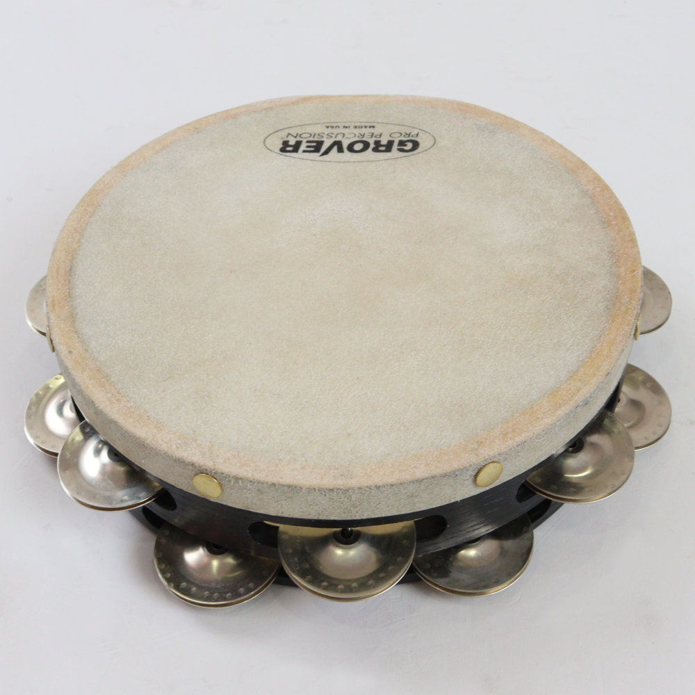 Grover Pro Percussion GV-T2GS-8 プロジェクションプラス タンバリン 打面部画像