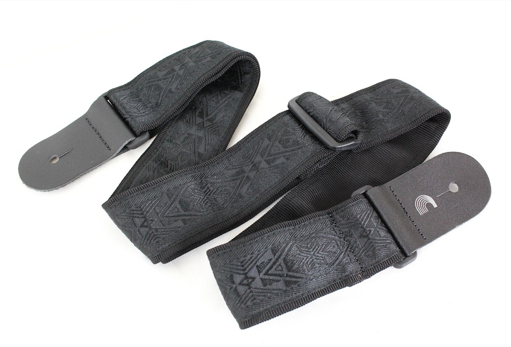 Planet Waves by D’Addario 50B01 BLACK SATIN ギターストラップ