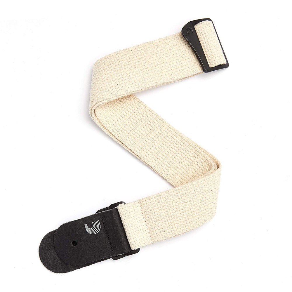 Planet Waves by D’Addario 50CT01 COTTON NAT ギターストラップ