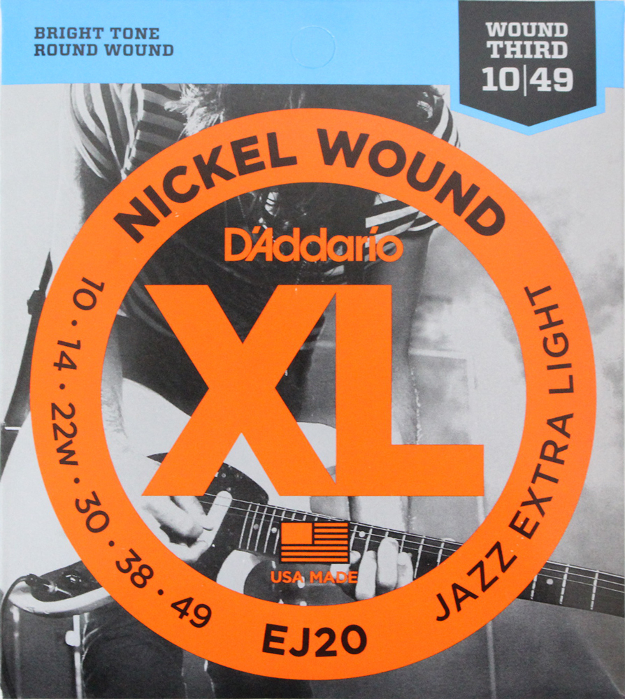D'Addario EJ20 エレキギター弦