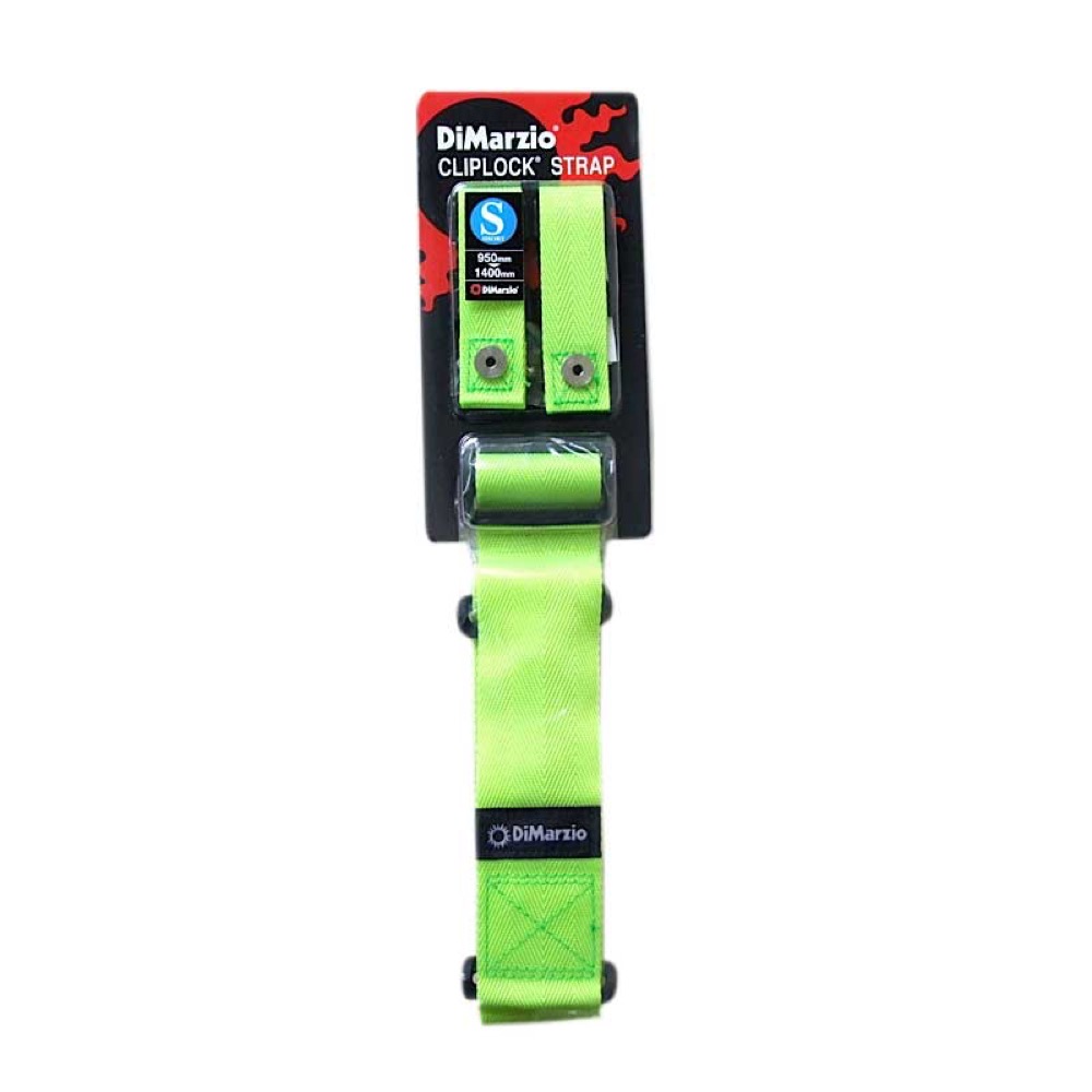 Dimarzio DD2200S Vivid Green ギターストラップ