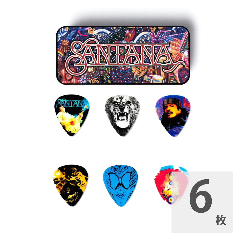JIM DUNLOP NO.27362 SANPT02H Santana Heavy ピック＆ケース