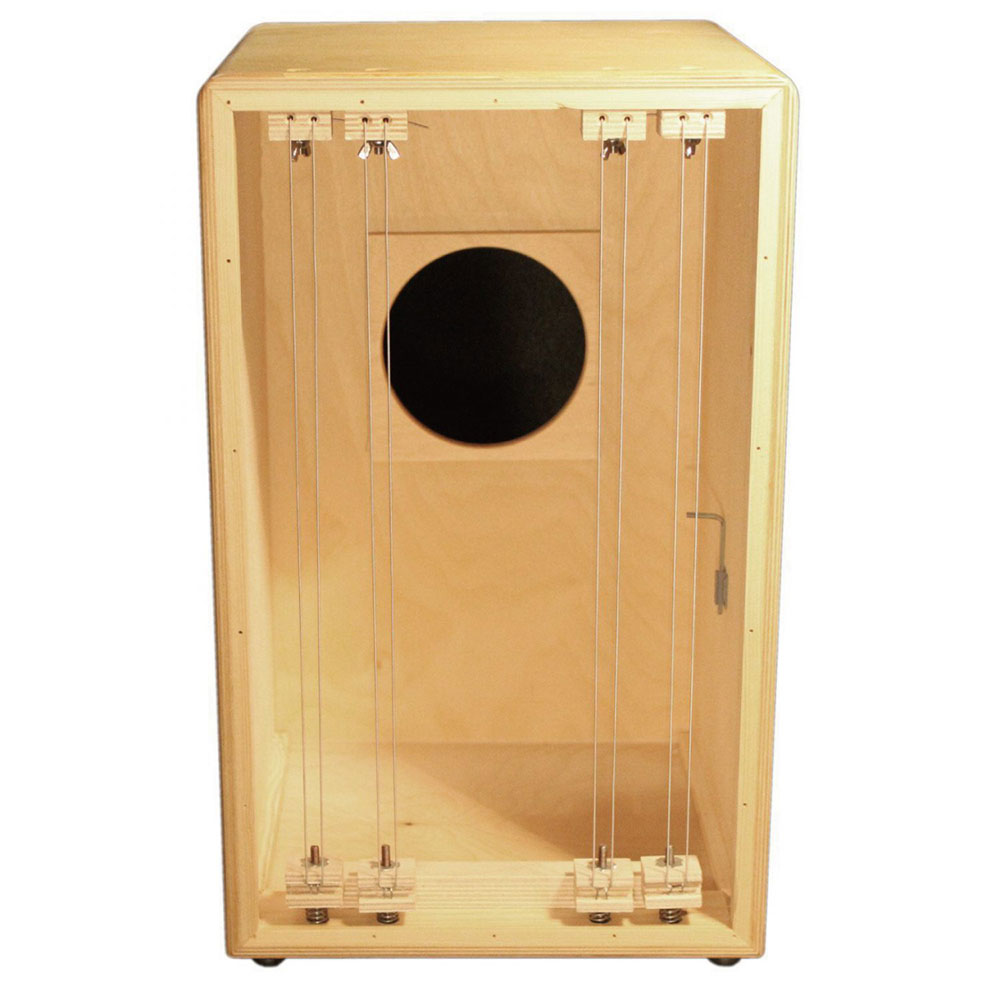 DG CAJON Chanela NATURAL カホン ソフトケース付き 内部画像