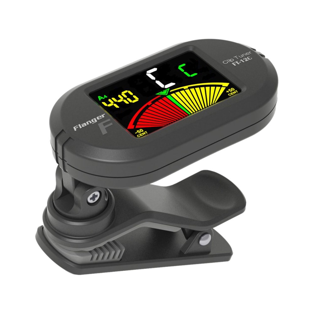 Flanger FT-12C Clip-on Chromatic Tuner カラーディスプレイ クリップチューナー
