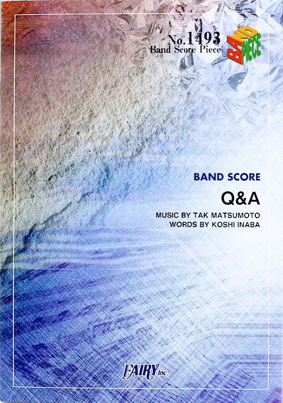BP1493 Q&A B'z バンドピース フェアリー