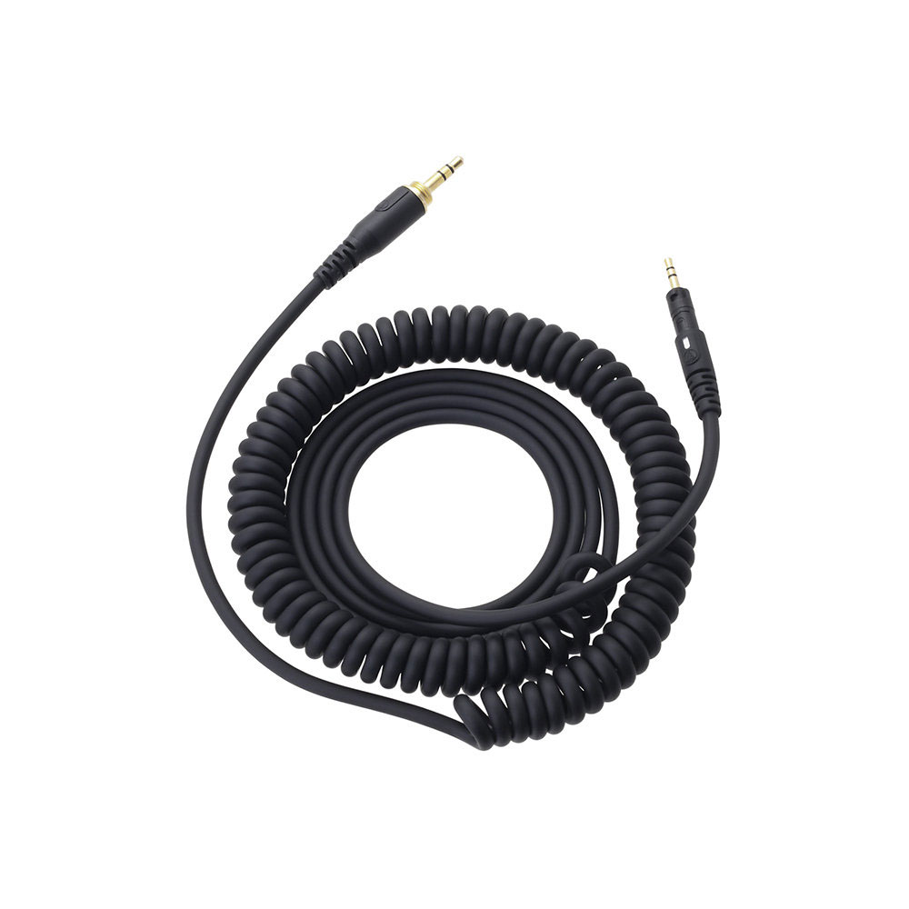 AUDIO-TECHNICA ATH-M40x 密閉型 モニターヘッドホン カールコード(着脱式)：片出し1.2m