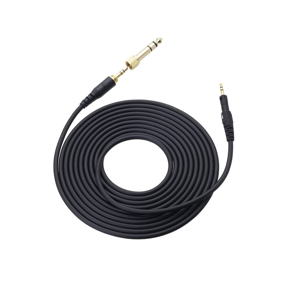 AUDIO-TECHNICA ATH-M40x 密閉型 モニターヘッドホン ストレートコード(着脱式)：片出し3.0m