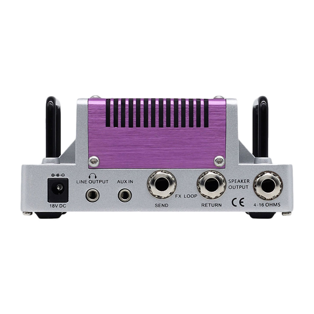 HOTONE Purple Wind NANO LEGACY 小型ギターアンプ ヘッド 背面