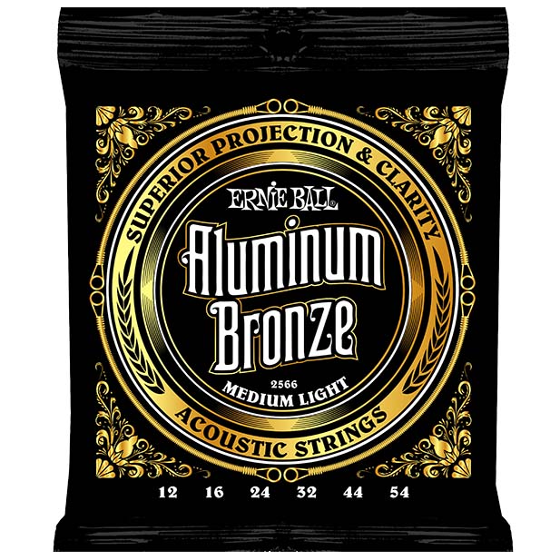 ERNIE BALL 2566 Aluminum Bronze Medium Light