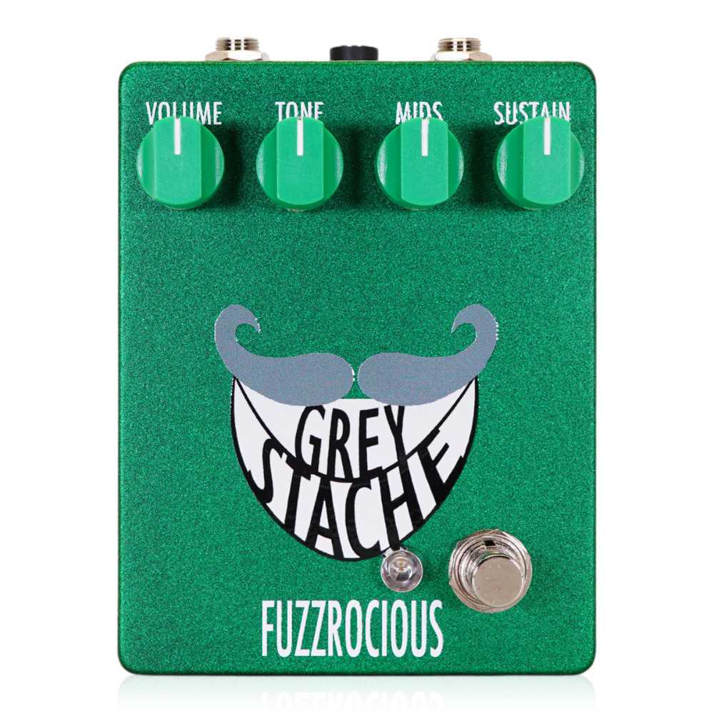 Fuzzrocious Pedals Grey Stache ファズ エフェクター