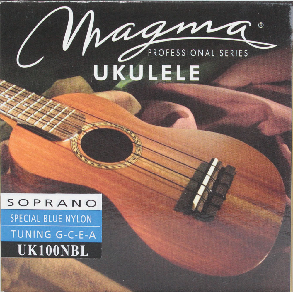 MAGMA STRINGS UK100NBL Color Nylon/Blue ソプラノ用ウクレレ弦