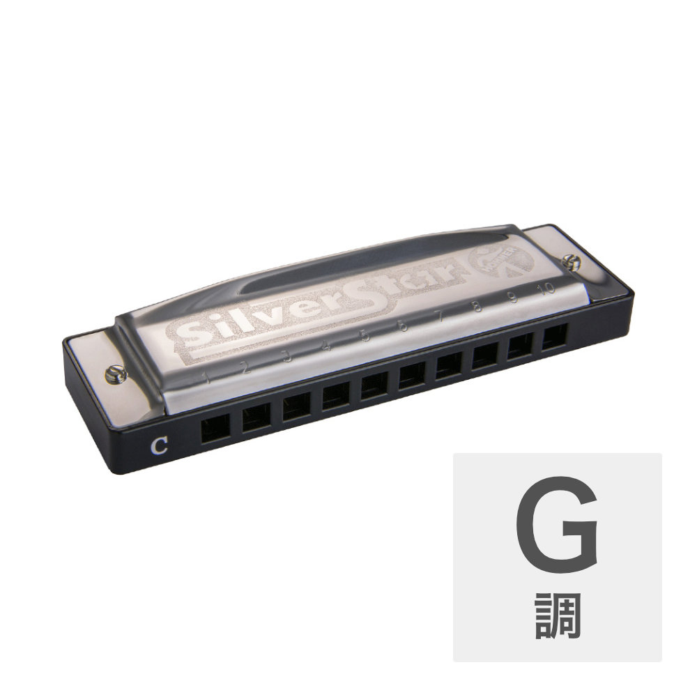 HOHNER Silver Star X 504/20X G 10ホールハーモニカ