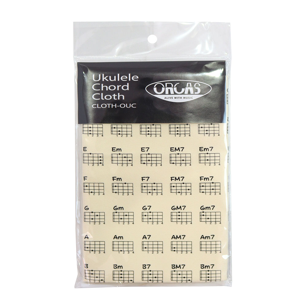 ORCAS CLOTH-OUC UKULELE CORD CLOTH CRM ウクレレコードクロス