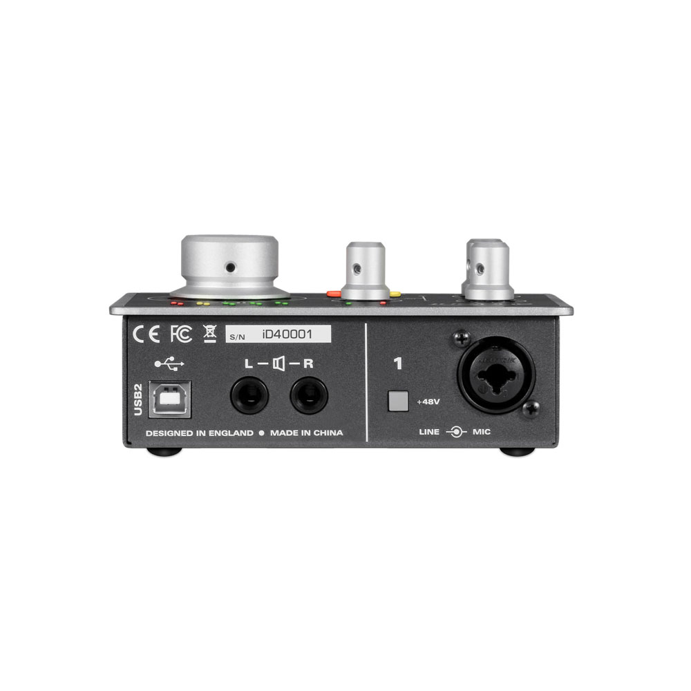 Audient コンソールと同じClass-Aマイク・プリアンプ搭載。