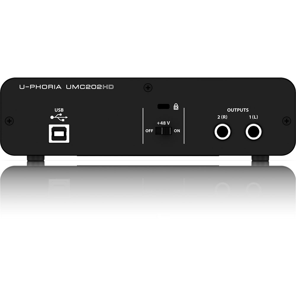 BEHRINGER UMC202HD U-PHORIA オーディオインターフェース