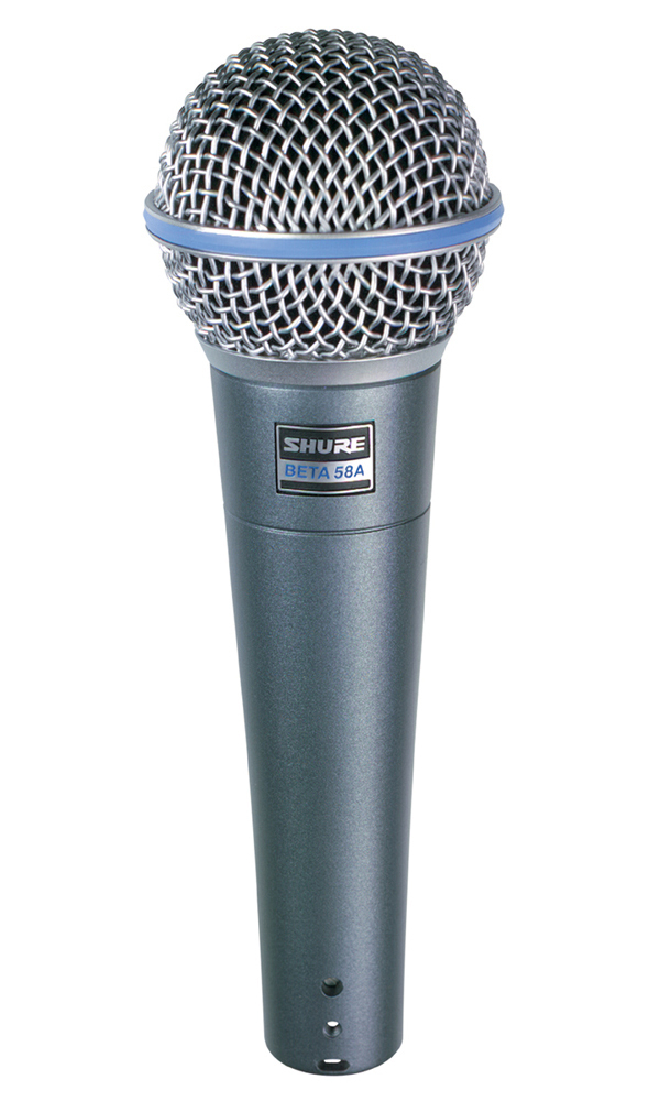 ・SHURE BETA58A ボーカル用ダイナミックマイク