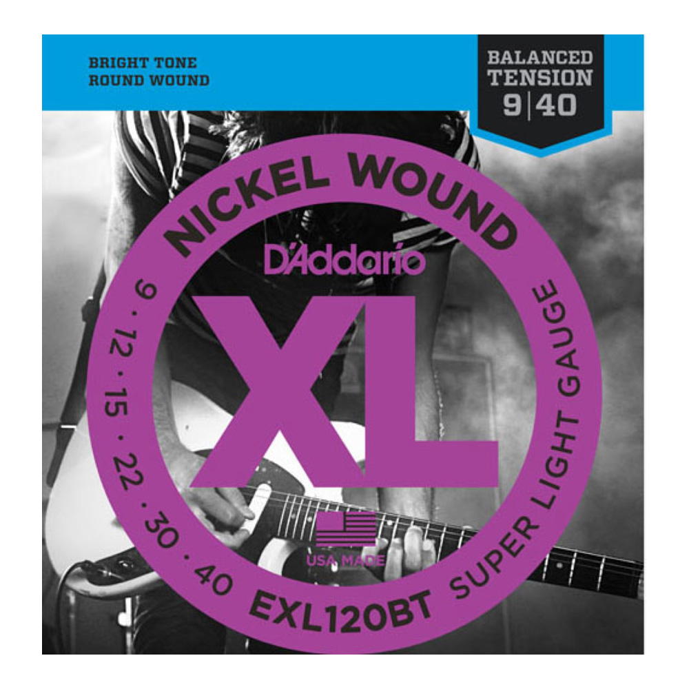 D'Addario EXL120BT×3SET エレキギター弦