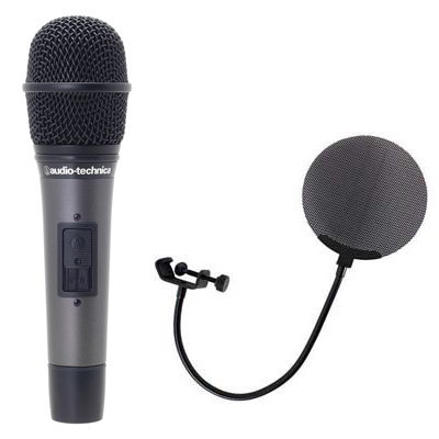AUDIO-TECHNICA ATM610a/S メタルポップフィルター付き ダイナミックマイク
