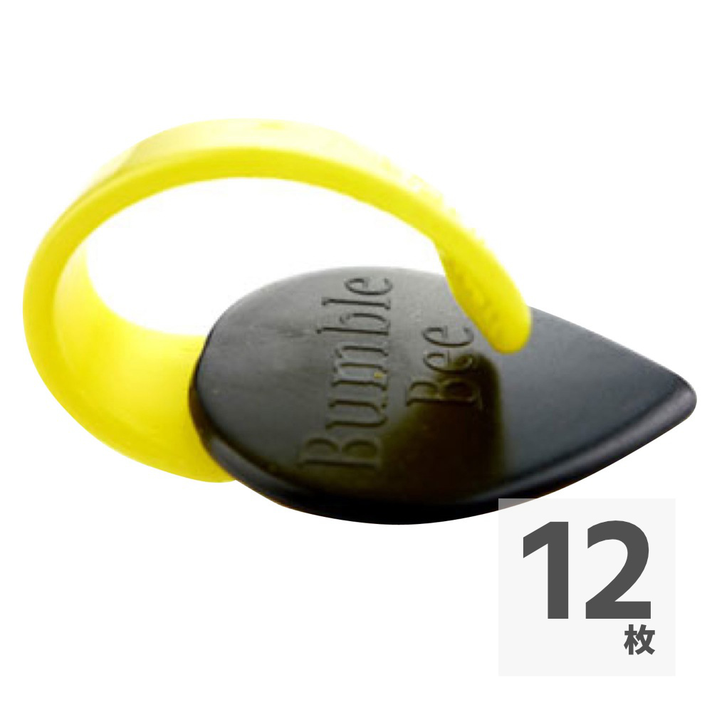 Fred Kelly Delrin Bumblebee Jazz Pick Light バンブルビー ピック×12枚セット