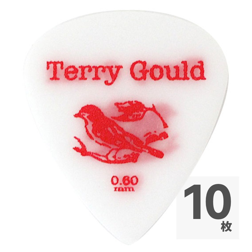 PICK BOY GP-TG-TS/06 テリーゴールド サンドグリップ ティアドロップ 0.60mm ギターピック×10枚