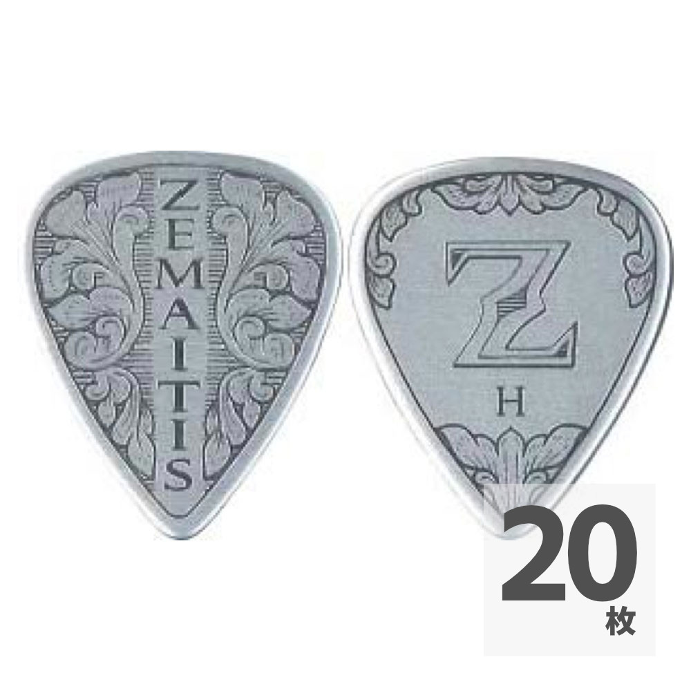 ZEMAITIS Guitar Picks ZP06 TD/Heavy 1.00mm ティアドロップ セルロイドピック×20枚