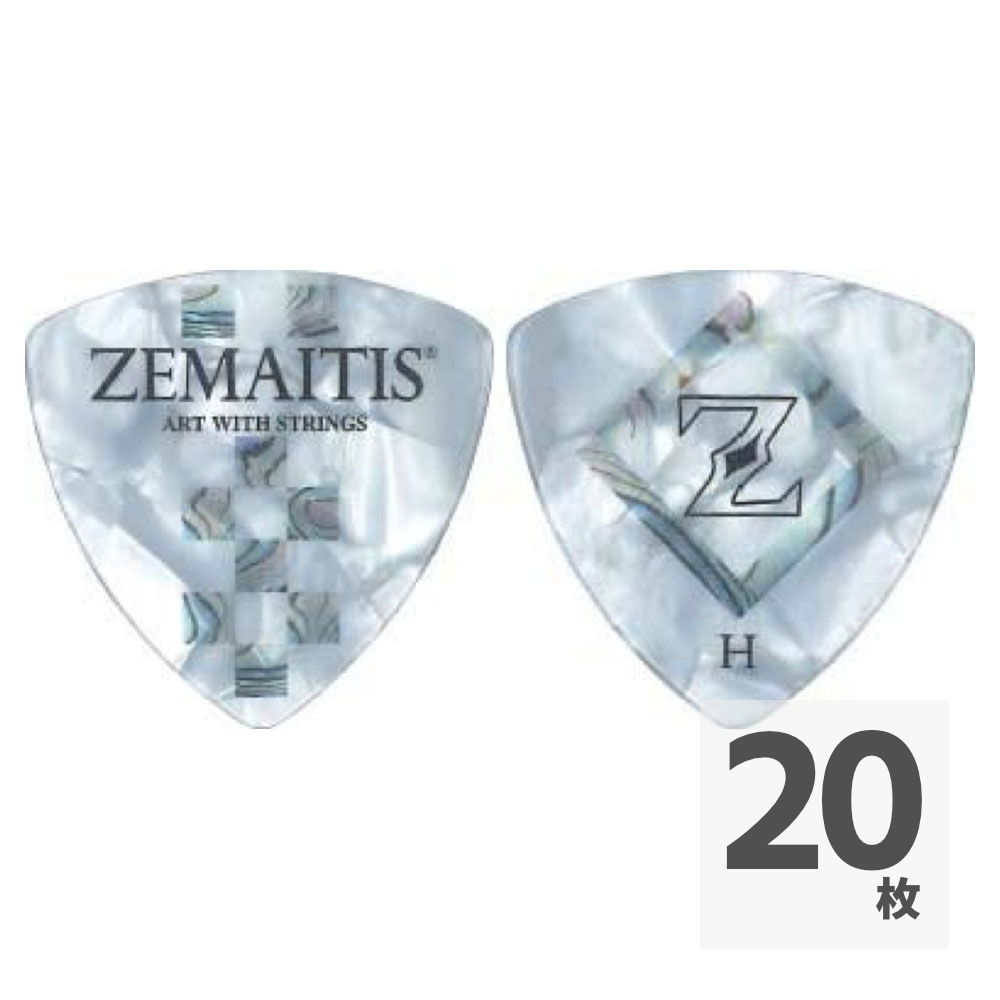 ZEMAITIS Guitar Picks ZP05 TR/Heavy 1.00mm トライアングル セルロイド ギターピック×20枚