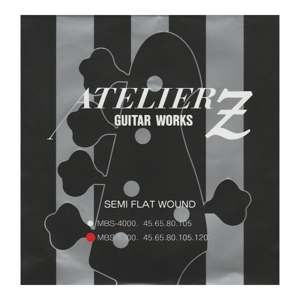 ATELIER Z MBS-5300TA SEMI FRAT BASS STRINGS 5弦エレキベース弦×5セット