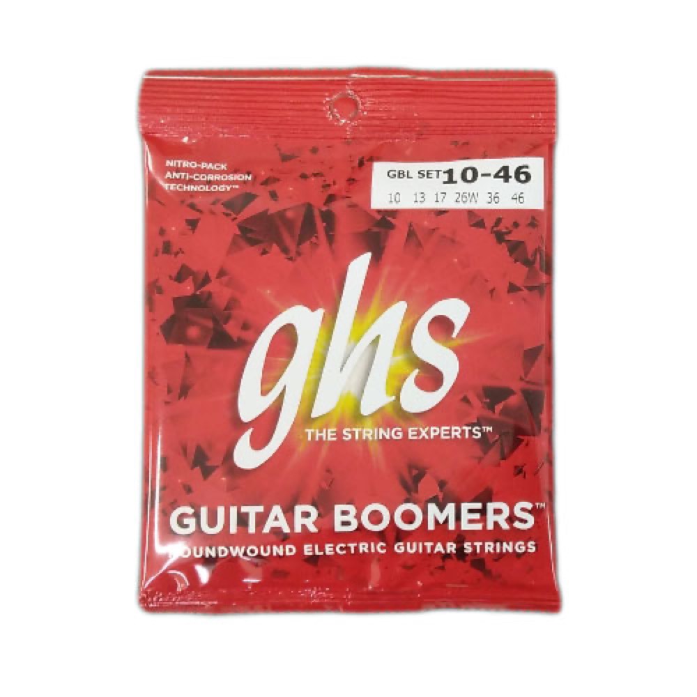 GHS Boomers GBL 10-46 エレキギター弦×3セット