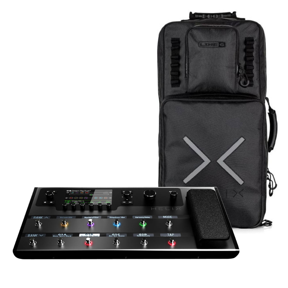 LINE6 Helix マルチエフェクター/ギタープロセッサー 専用キャリングケース付き