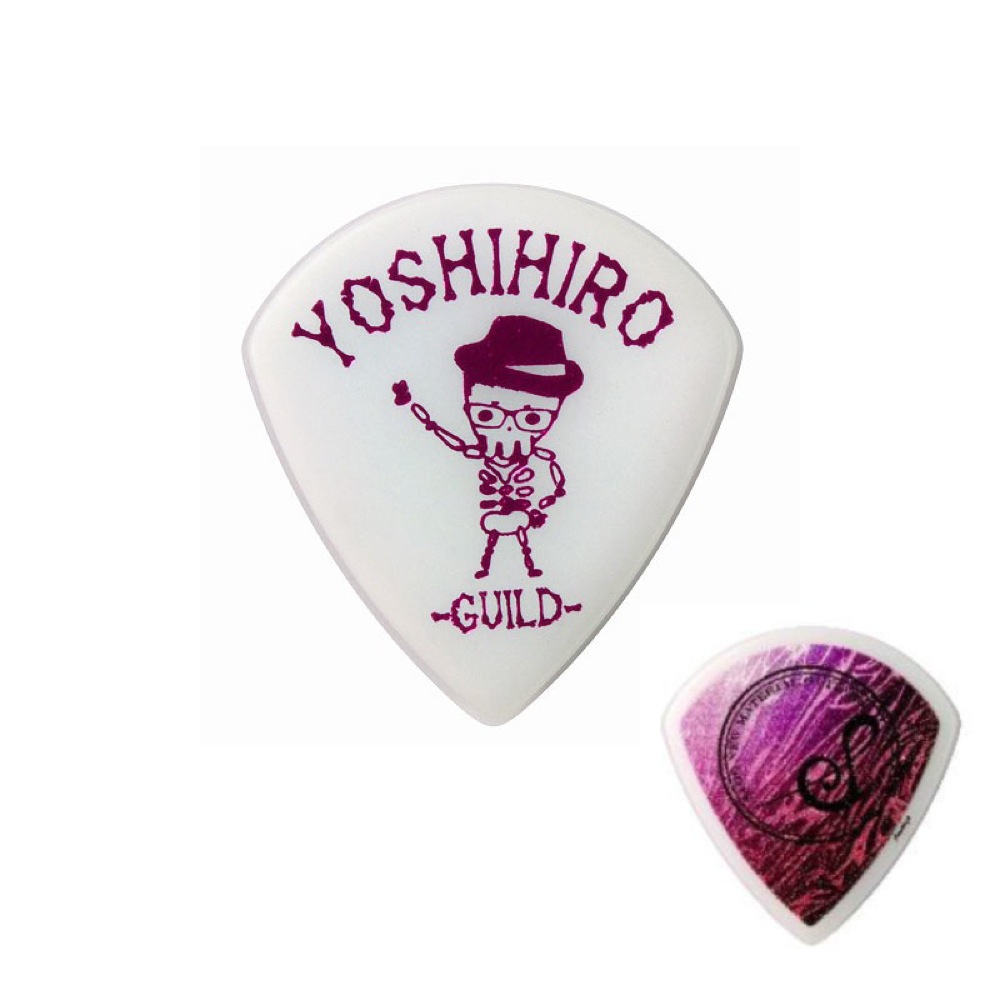 Sago ギルド YOSHIHIROモデル Amethyst 1.0mm Polyacetal ピック×10枚