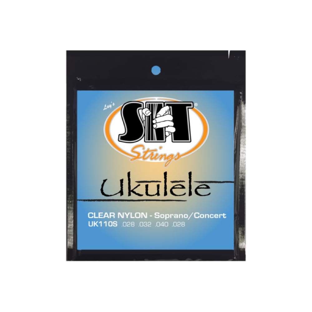 SIT STRINGS UK110S Clear Nylon ウクレレ弦×12セット