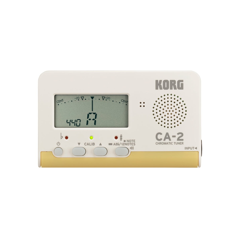 KORG CA-2 クロマチックチューナー チューナーマイク トレイラック 譜面台 4点セット クロマチックチューナー