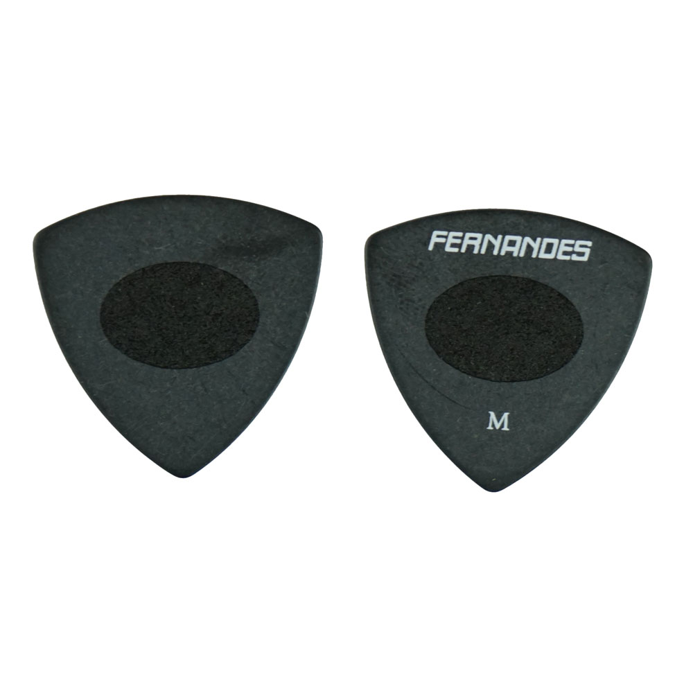 FERNANDES P-100SL Black Medium 0.8mm オニギリ ピック×10枚
