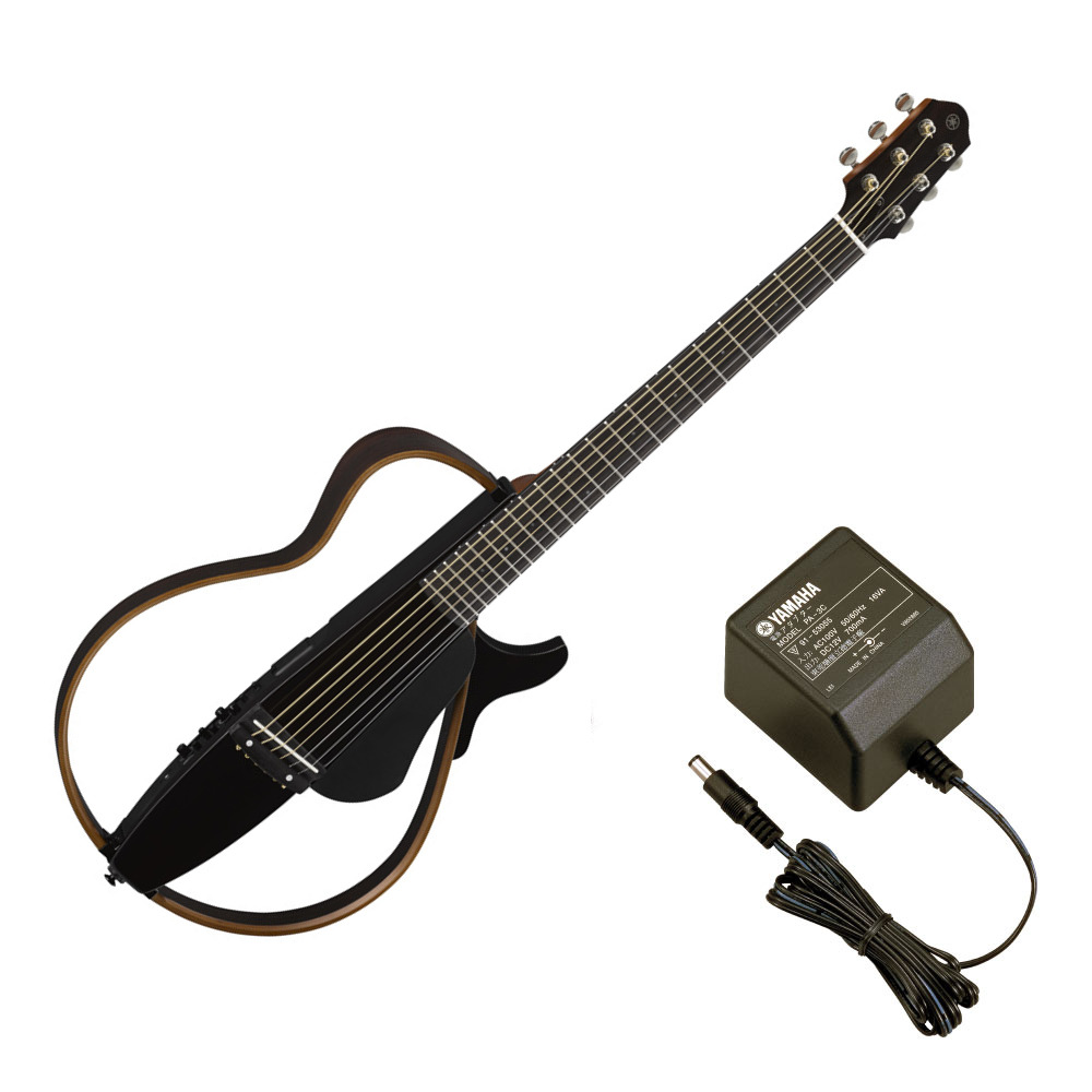 YAMAHA SLG200S TBL サイレントギター PA-3C 電源アダプター付き