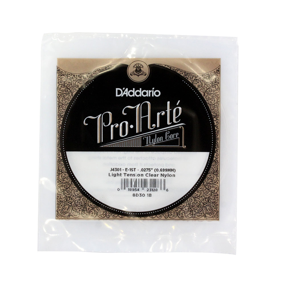 D'Addario Pro-Arte J4301 クラシックギター用 バラ弦 1弦×5本