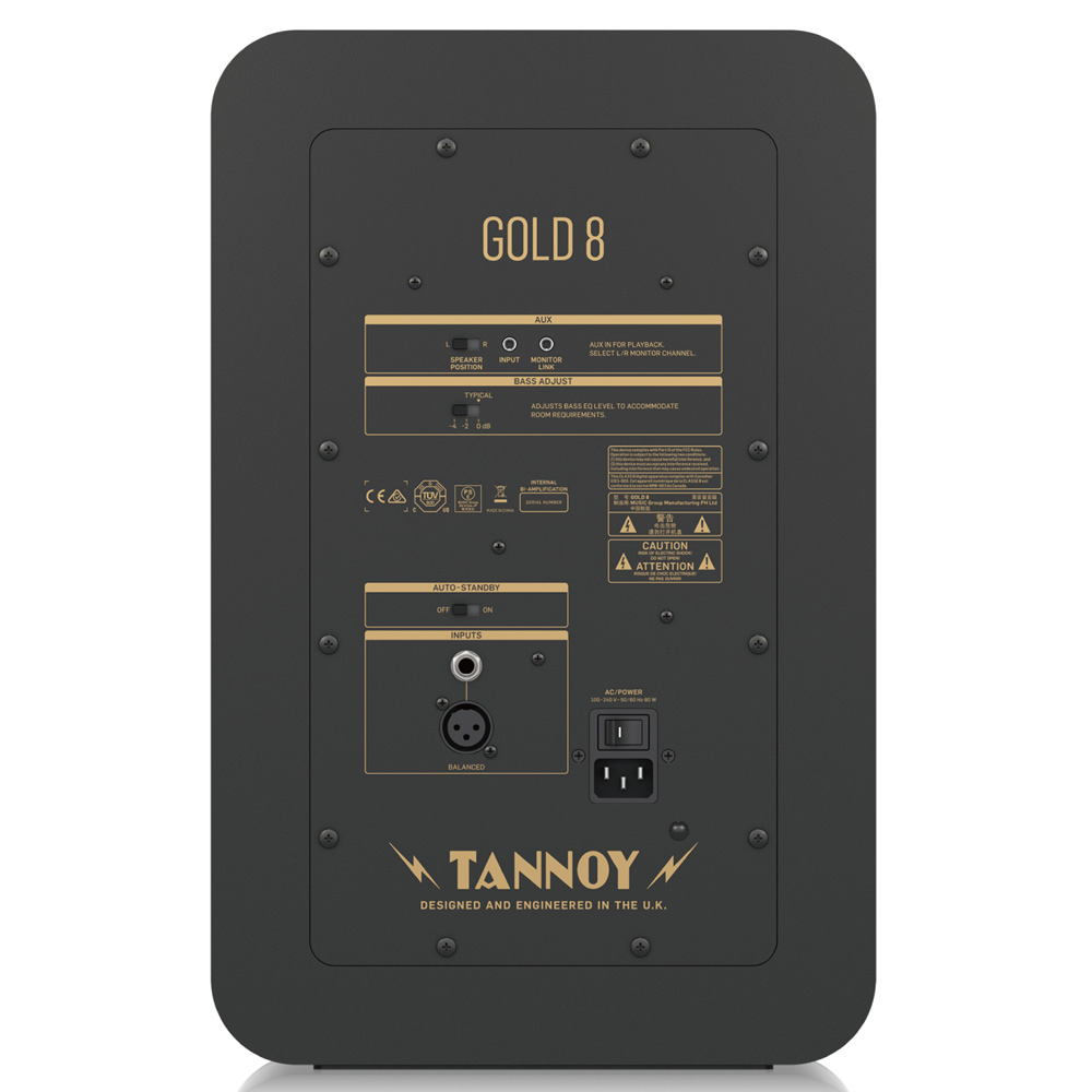 TANNOY GOLD 8 モニタースピーカー ×2本