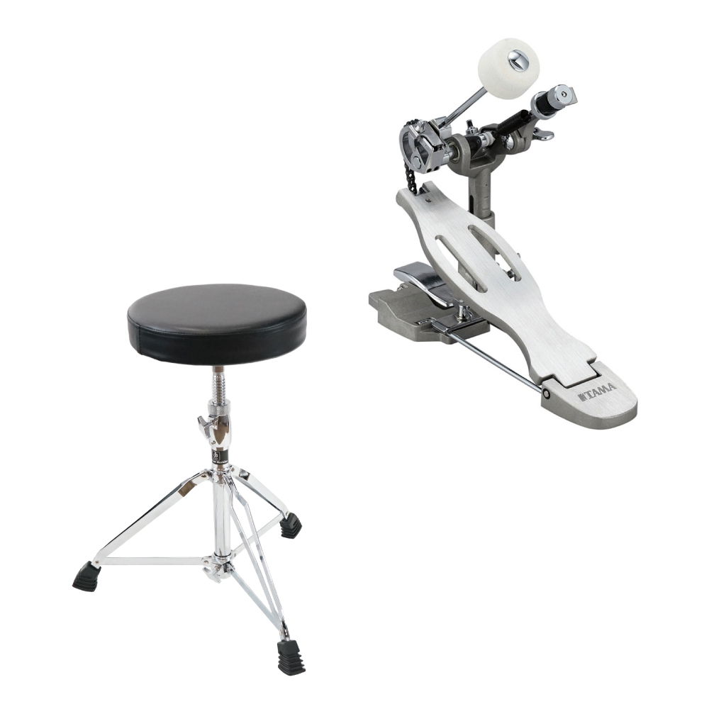 TAMA HP50 The Classic Pedal ドラムペダル Dicon Audio SB-009 ドラムスローン付きセット