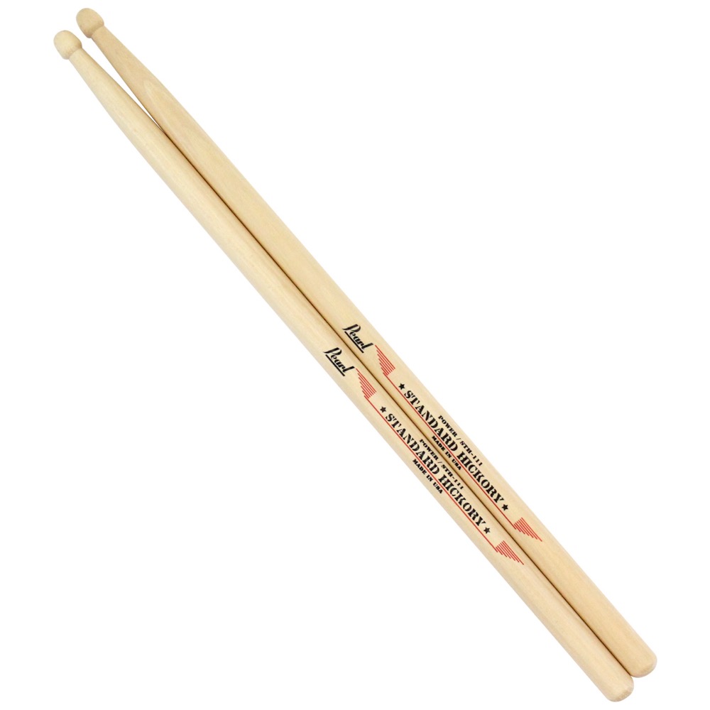 Pearl STH-111 ヒッコリー ドラムスティック×12セット