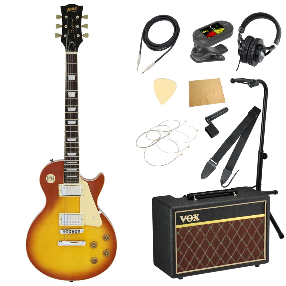 BLITZ by ARIA BLP-450 HB エレキギター VOXアンプ付 入門11点セット