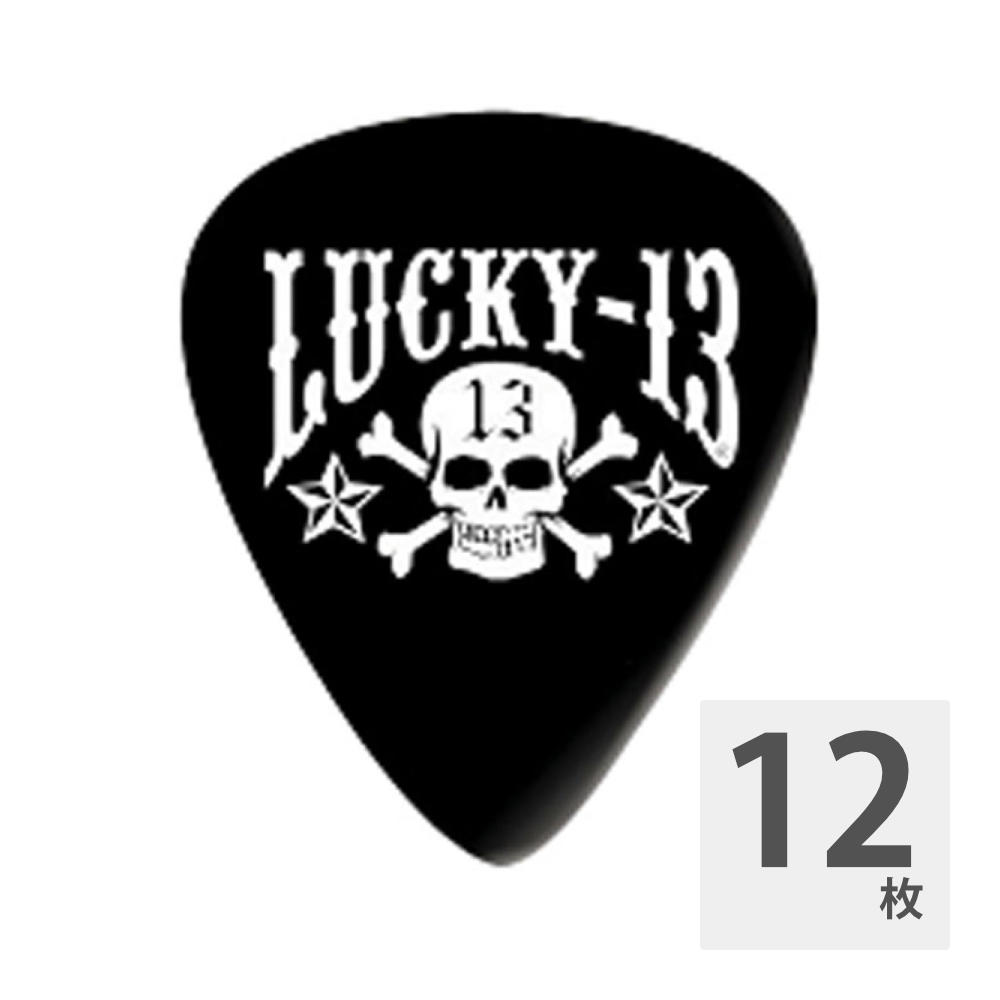 JIM DUNLOP Lucky 13 Skull & Stars 0.60mm ギターピック×12枚