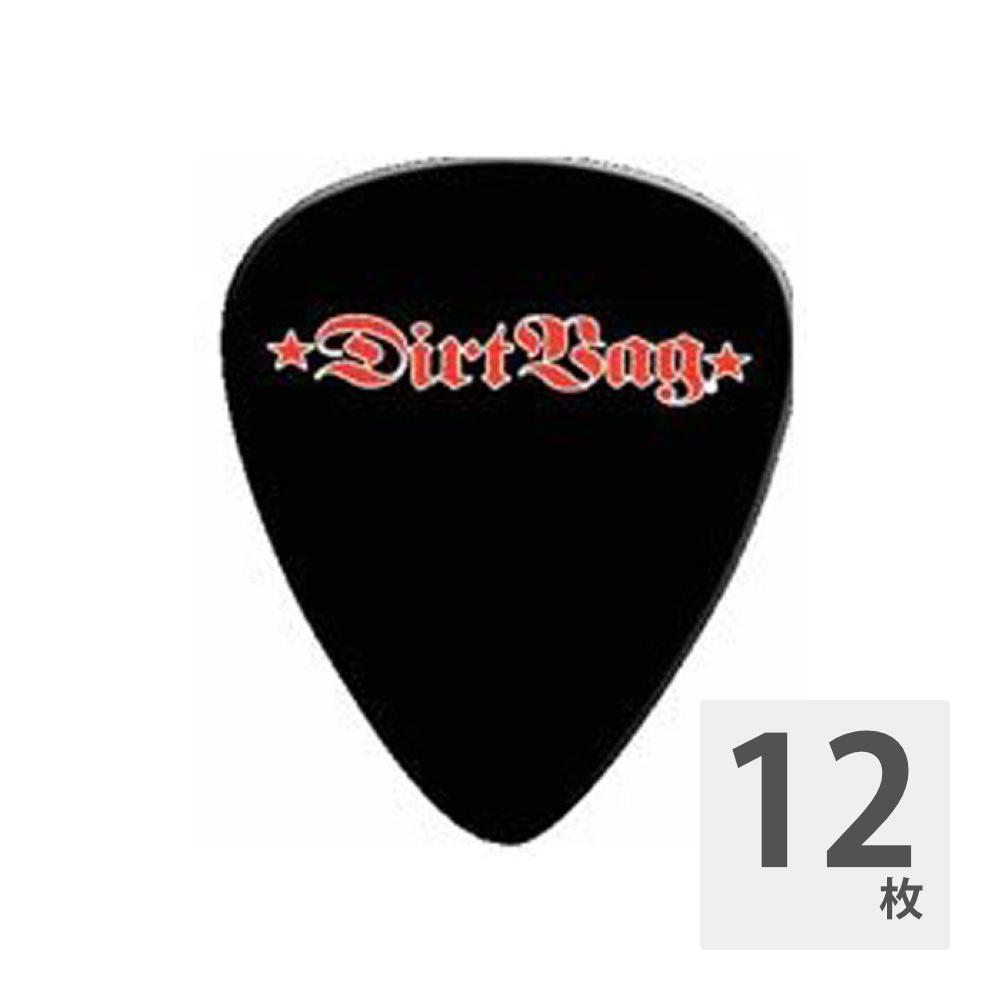 JIM DUNLOP DRB01 Red Logo 0.60mm ギターピック×12枚