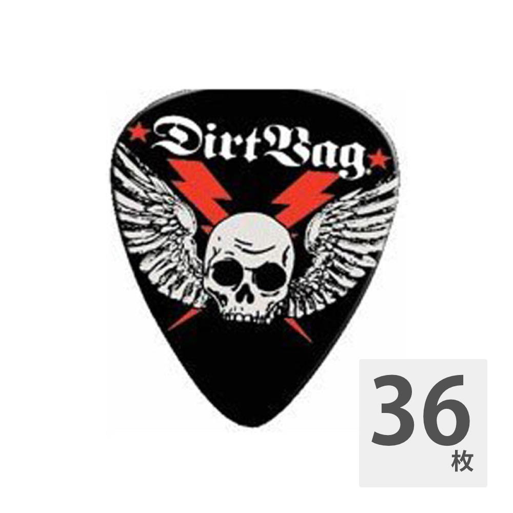 JIM DUNLOP DRB02 Skull & Bolts 0.50mm ギターピック×36枚