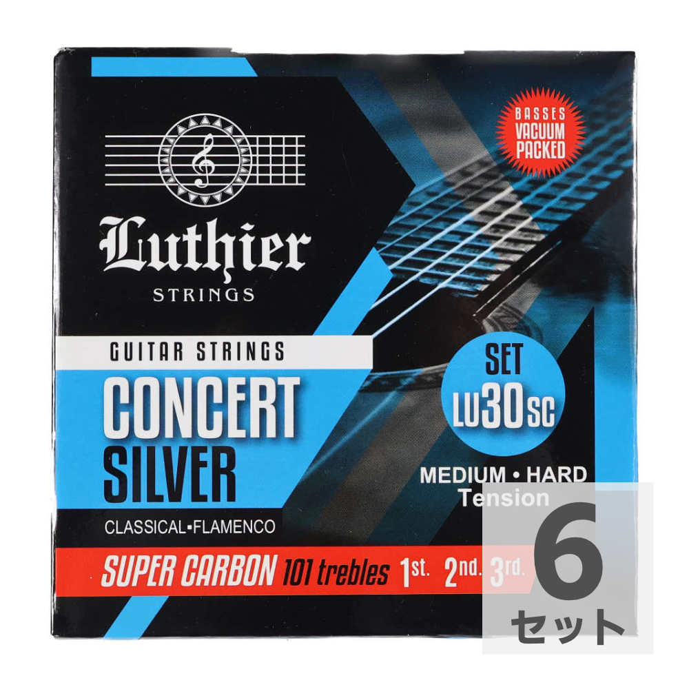 Luthier LU-30-CT Classical Flamenco Strings with Super Carbon 101 Trebles フラメンコ クラシックギター弦×6セット