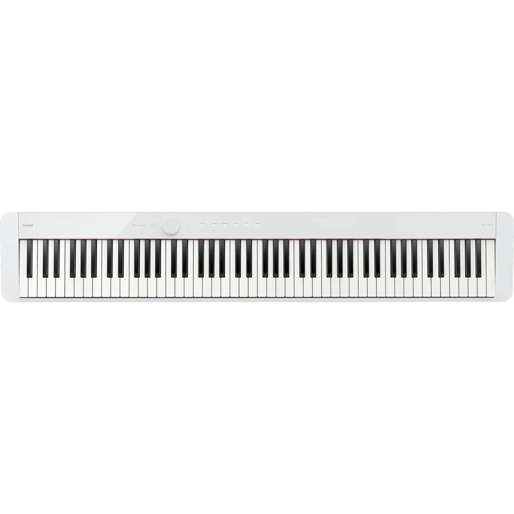 CASIO Privia PX-S1100 WE 電子ピアノ スタンド マット 3点セット [鍵盤 AMset] 本体